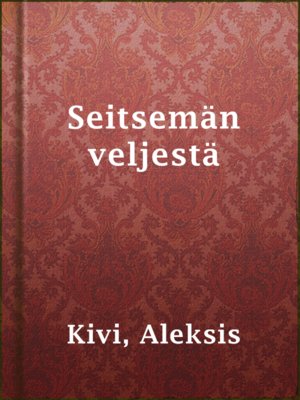 cover image of Seitsemän veljestä